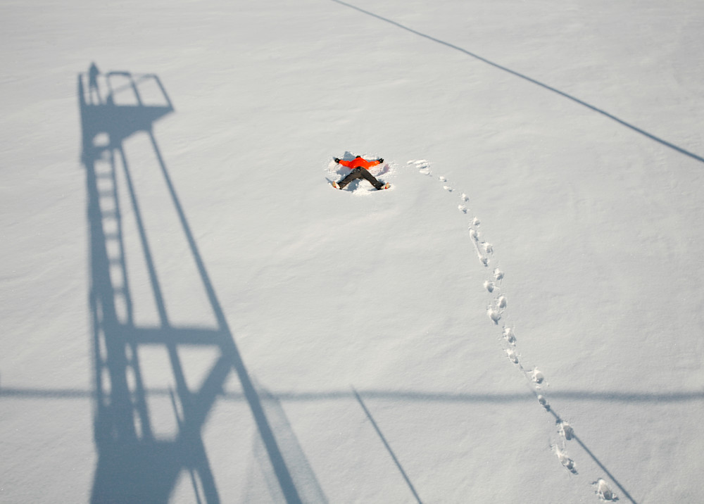 Snow Angel Photography Art | Kelly Nicolaisen Photography 