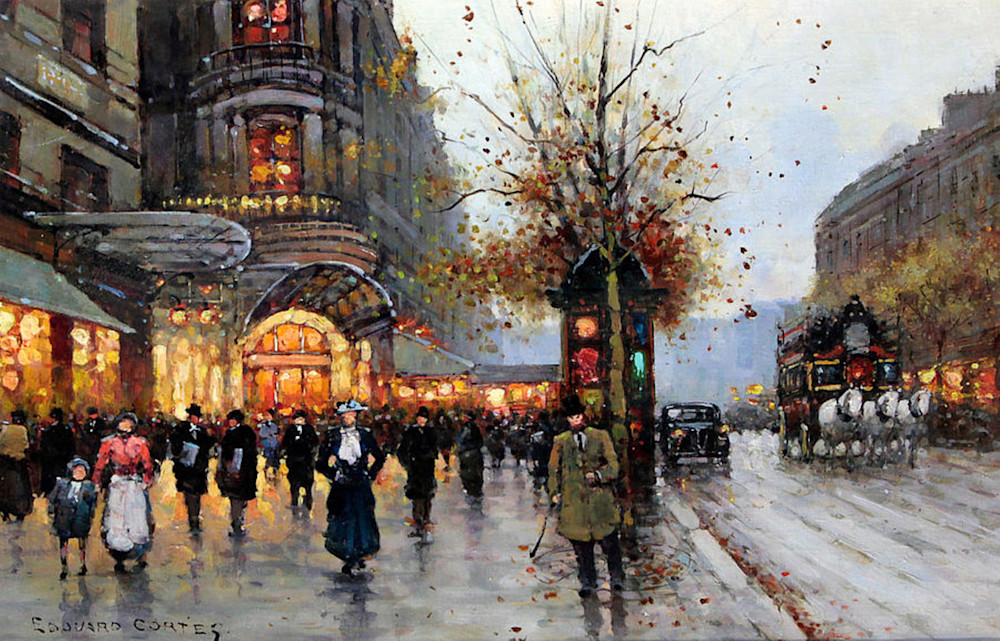 204. Plaza Du Theatre Ii Reproduction Art | Benjamin Art Etc