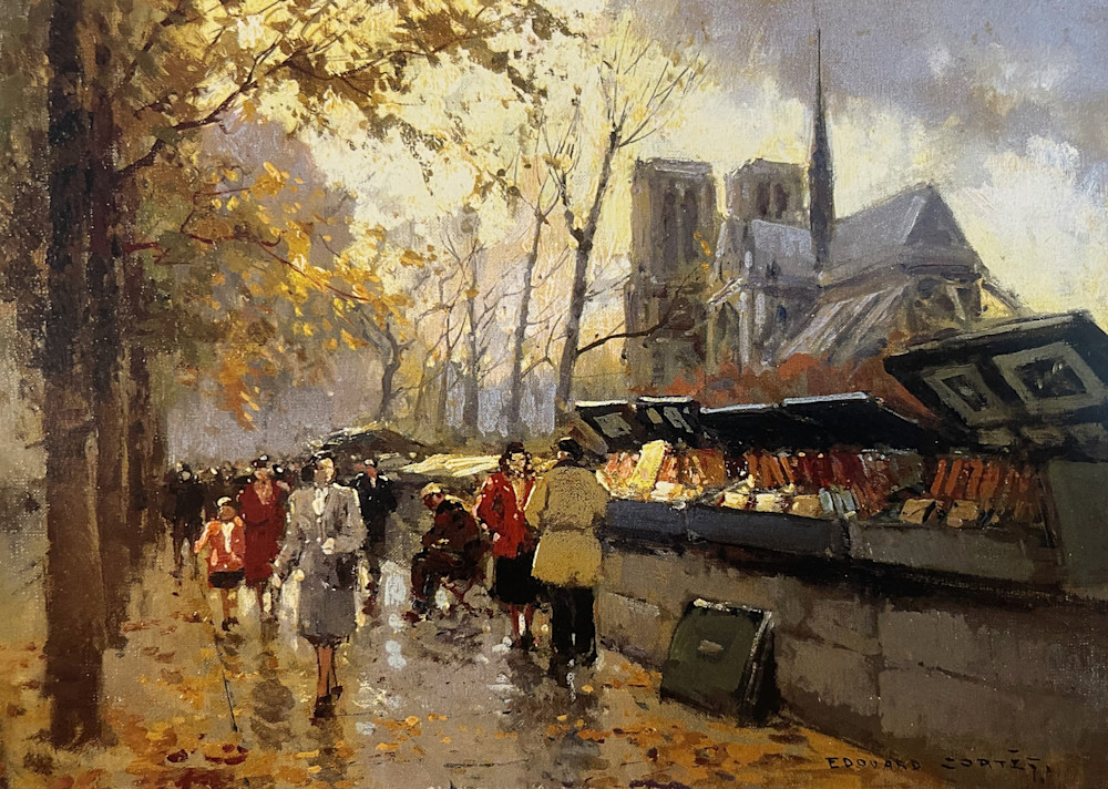 221. Bouquiniste De Notre Dame 33 Reproduction Art | Benjamin Art Etc