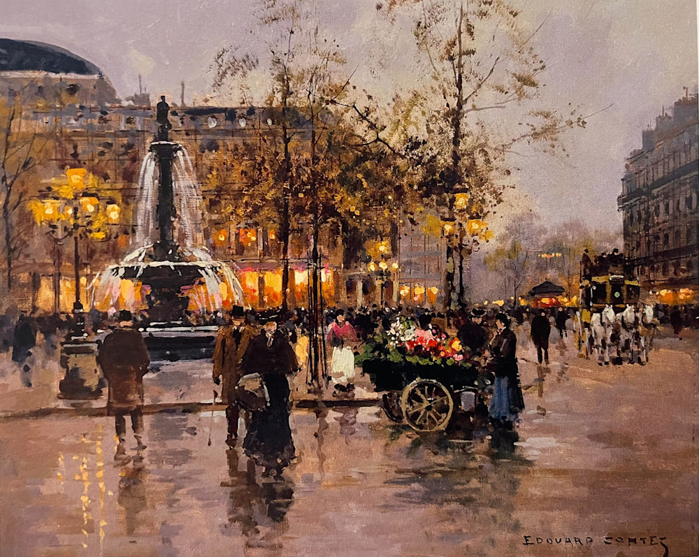 234. Place De Theatre De La Comedie 11 Reproduction Art | Benjamin Art Etc