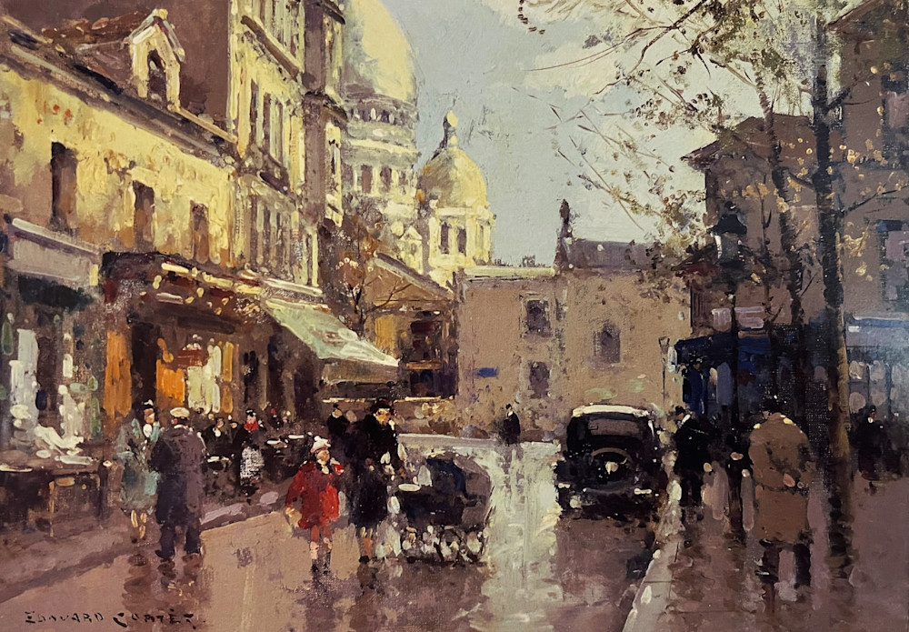 232. Place De Tertre Montmartre 2 Reproduction Art | Benjamin Art Etc