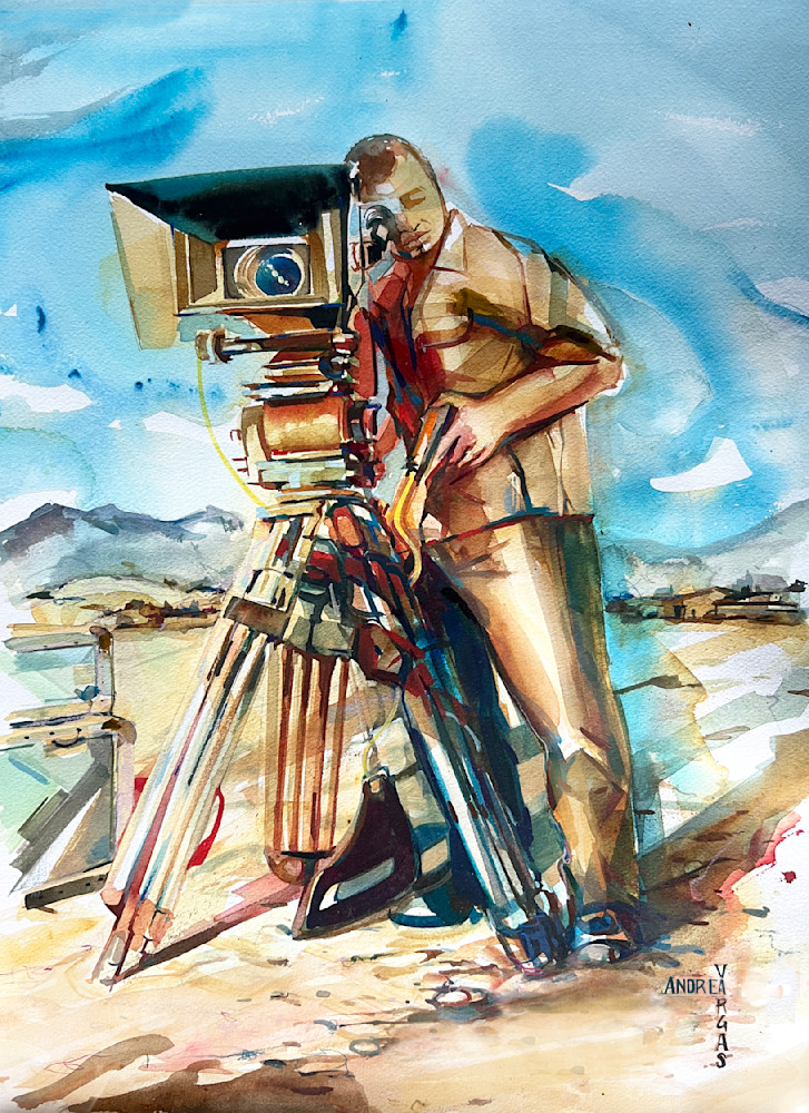 And…Action! Art | Andrea Vargas Fine art