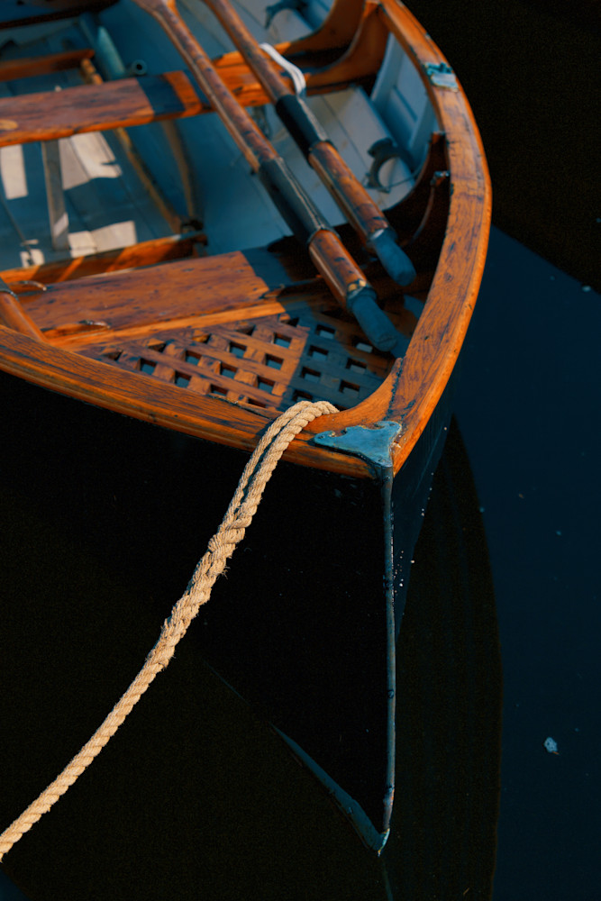 Black rowboat - Wickford, Shipyard, Wickford, RI