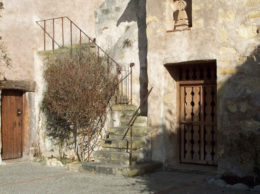 Mission Carmel Back Door Art | Jeanie Watson