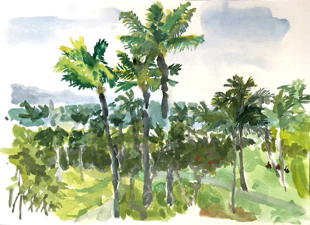 Trees In Maui Art | Laurel Dugan