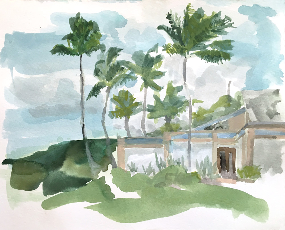 Dancing Palms Art | Laurel Dugan