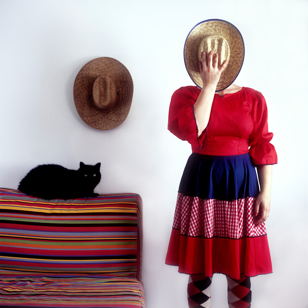 Hat And Cat Photography Art | Kelly Nicolaisen Photography 