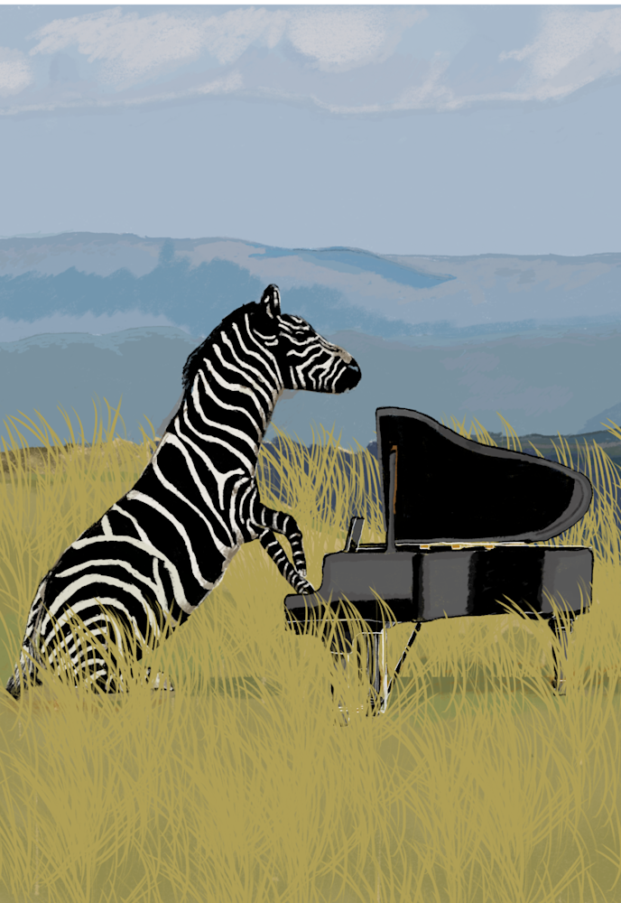 What If I Had A Zebra Art | Matthew Stitt