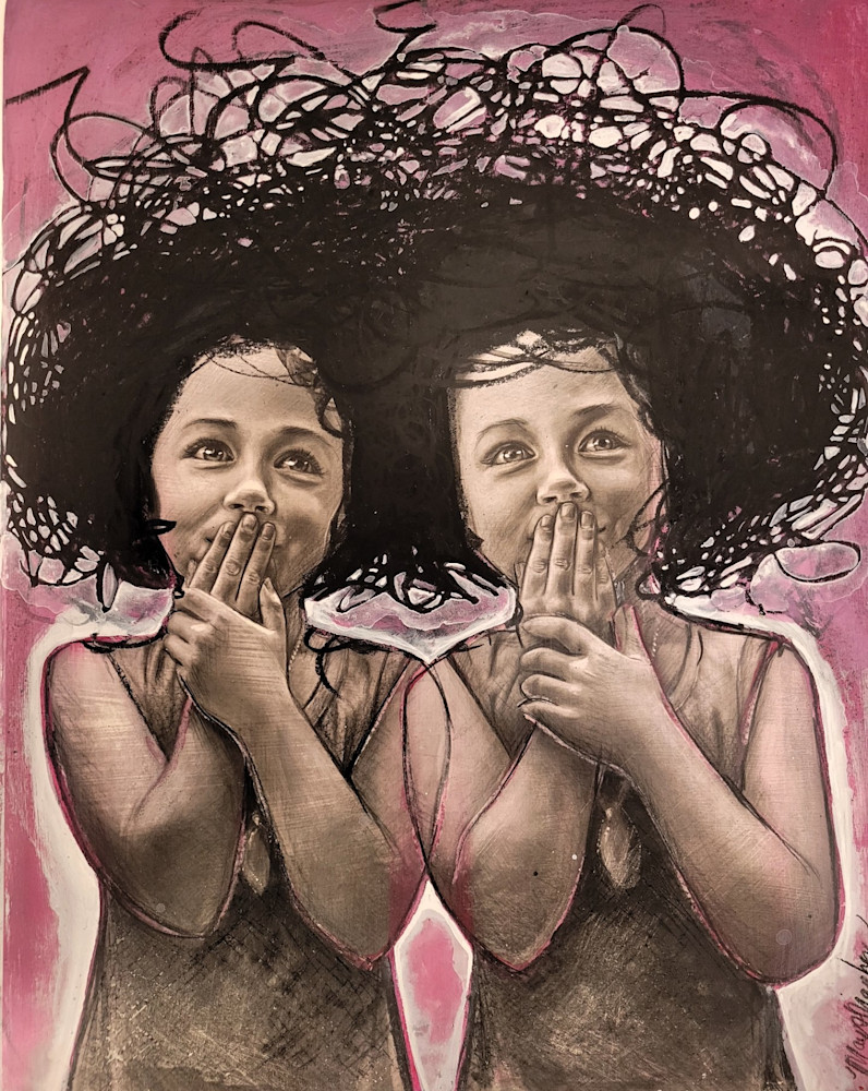 The Proposal Hot Pink (16x20p) Art | Mays Mayhew Art