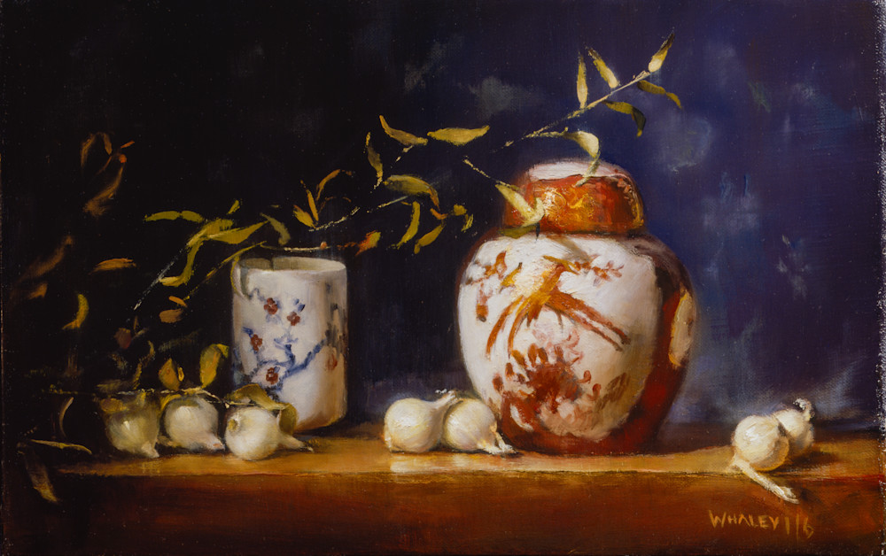 Still Life With Pearl Onions Art | Melanie Whaley