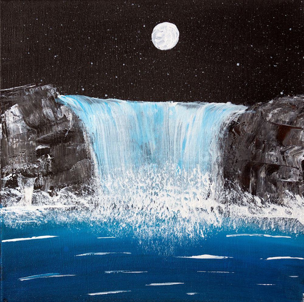 Moon Falls Art | New Earth Art