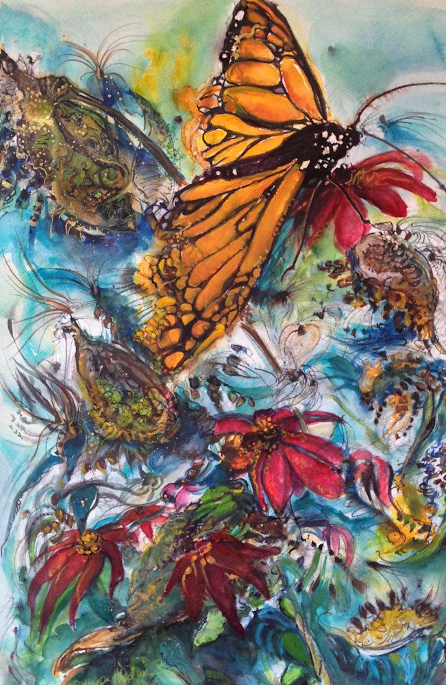 Butterfly Heaven   Art Print Art | Bettina Madini Art 