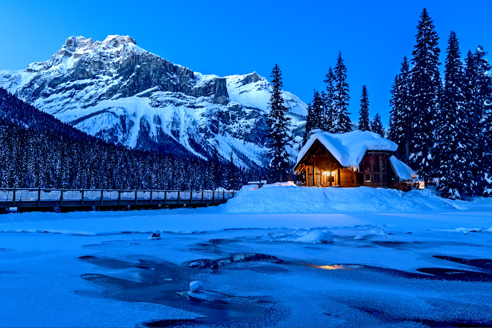 Cabin At Emerald Lake Photography Art | Images By Kesel