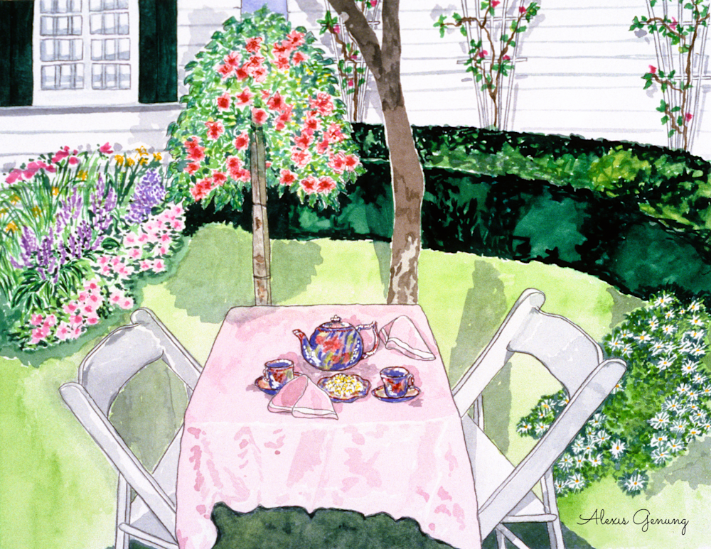 Time For Tea Art | Alexis Genung Studios