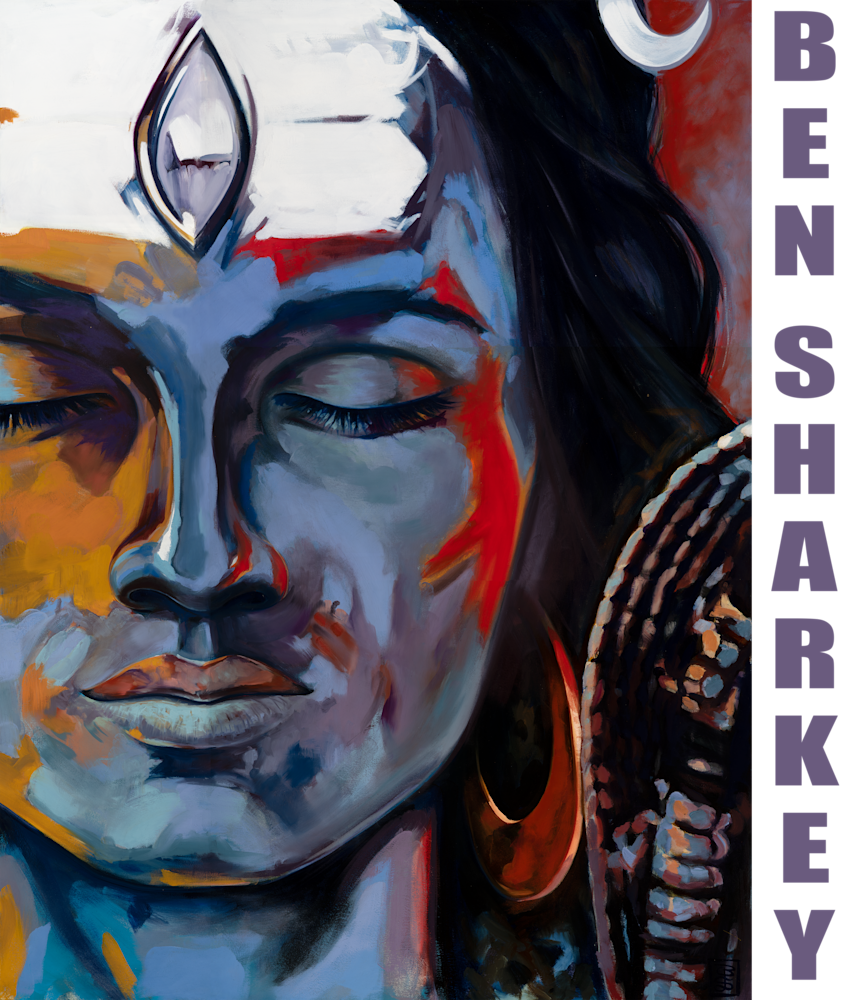 Shiva Merch Art | Ben Sharkey Art
