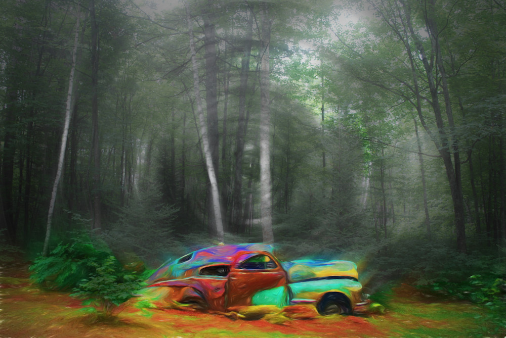 Pontiac Car Hole Photography Art | Joe Weinshel