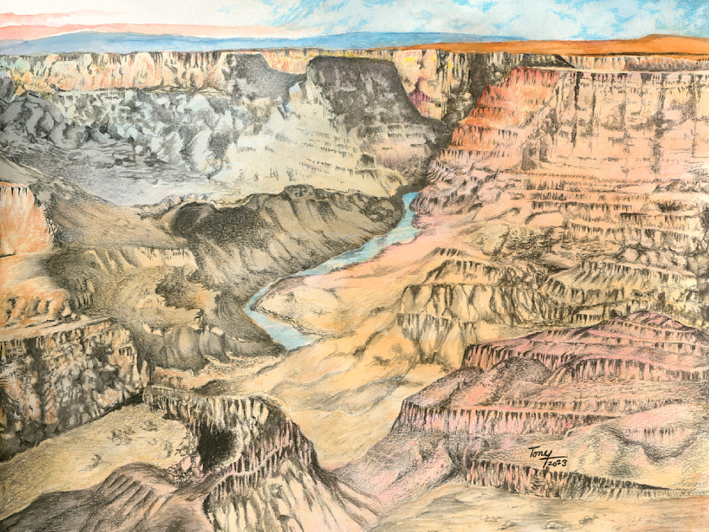 A Grand Ole Canyon Art | Art By TonyT