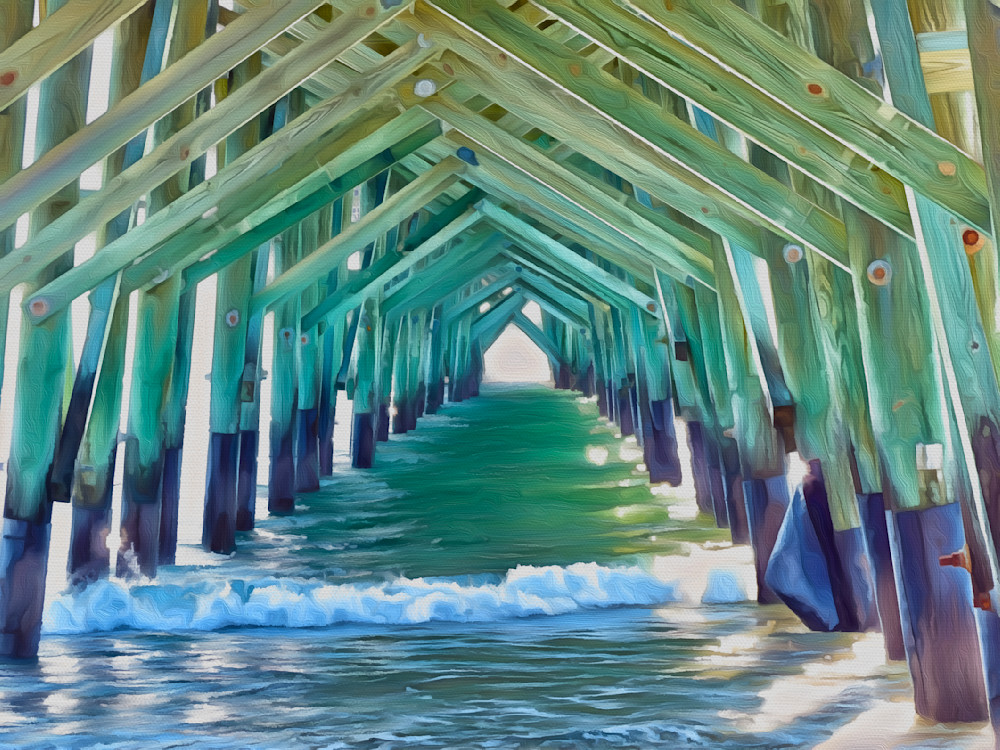 Under The Boardwalk Art | Siegel PhotoArt