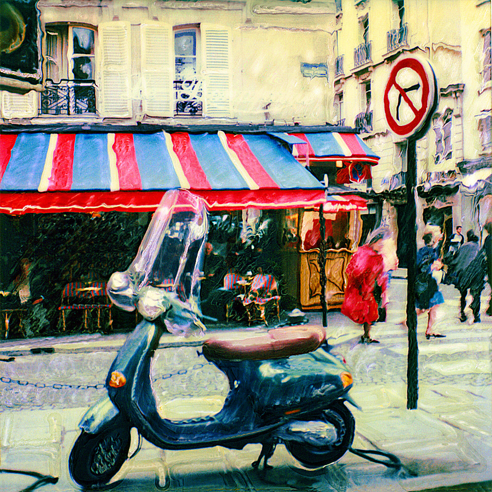 Paris St Germain Cafe Buonaparte Photography Art | Europa Photogenica     Barbara van Zanten