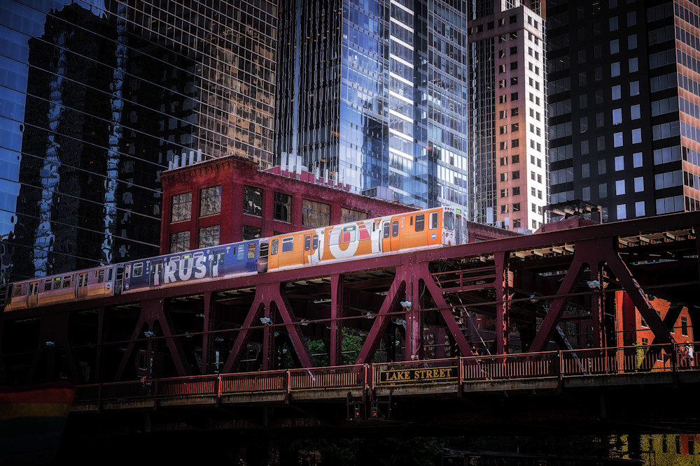 View Of Downtown Chicago  Photography Art | Raj Bose Photography
