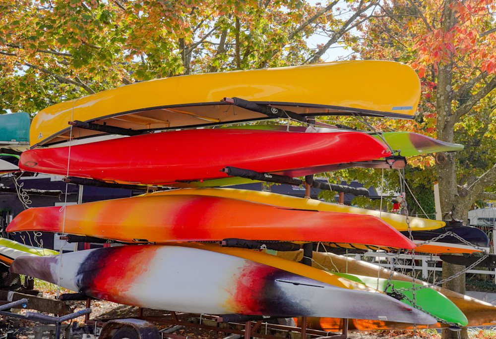 Fall Kayaks Photography Art | Billman Pix