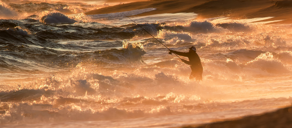 South Beach Derby Fisherman Art | Michael Blanchard Inspirational Photography - Crossroads Gallery