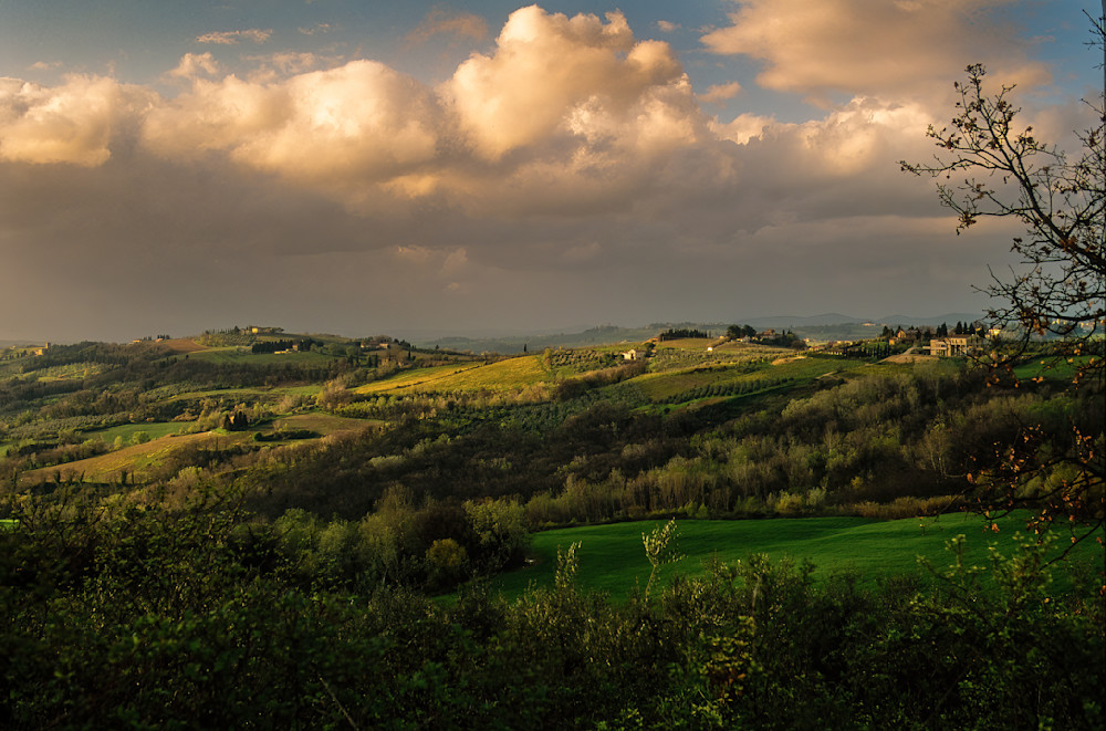 Tuscan Hillside Photography Art | Spartana Photography