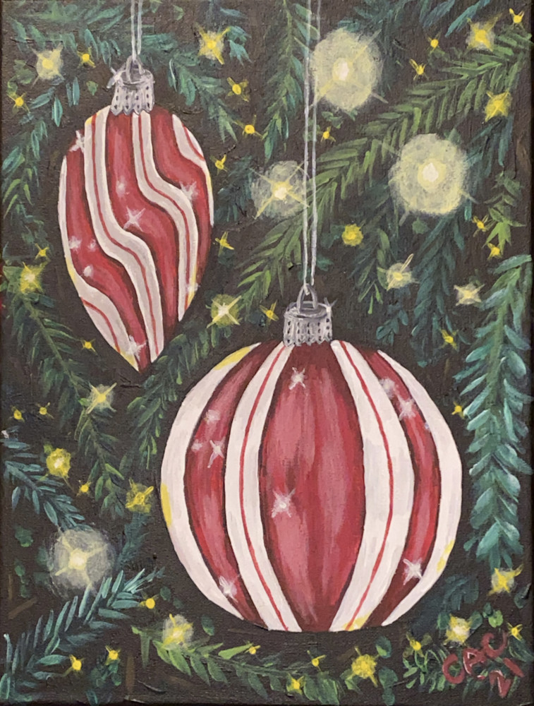 Christmas Sparkle Art | Covey Artistic Creations