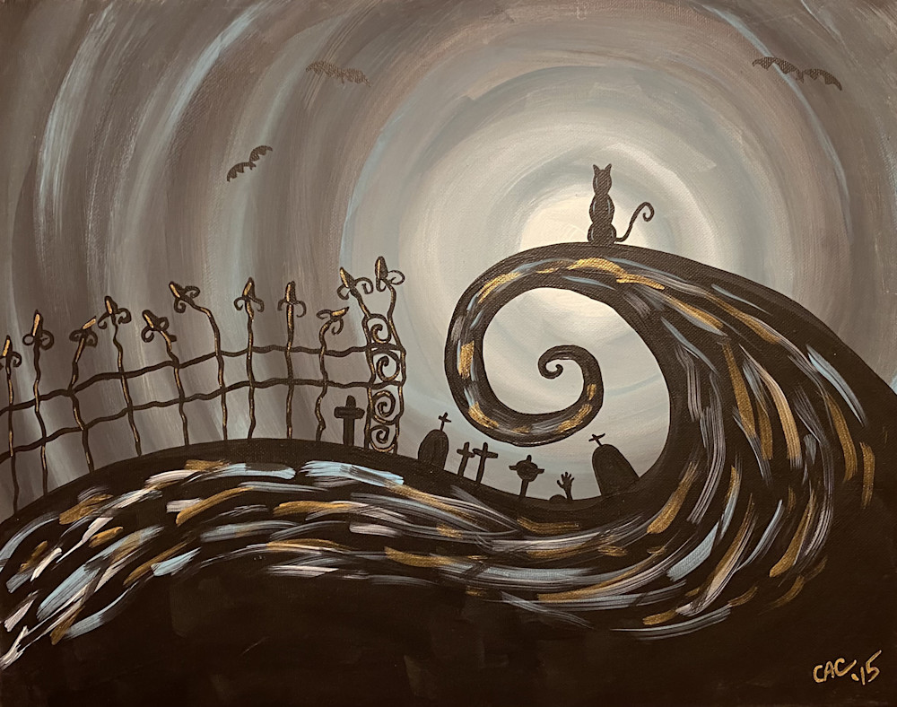 Bewitching Graveyard Art | Covey Artistic Creations