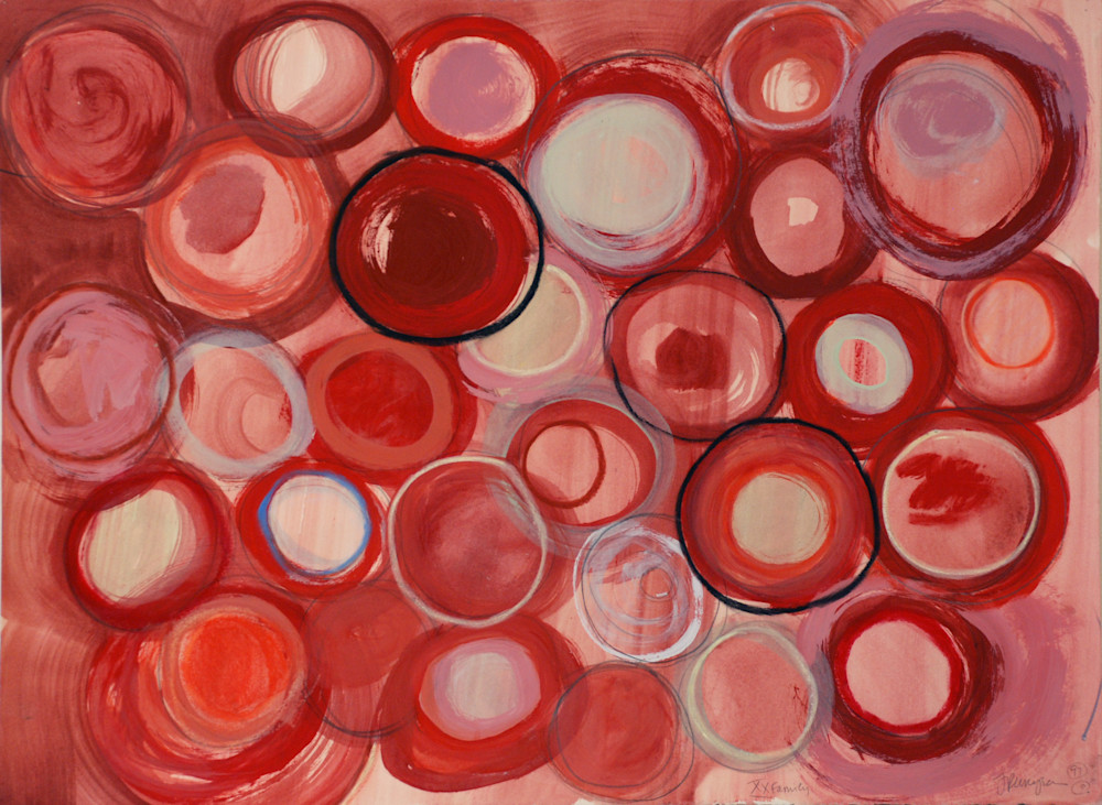 Xx Family Of Circles Art | All Together Art, Inc Jane Runyeon Works of Art