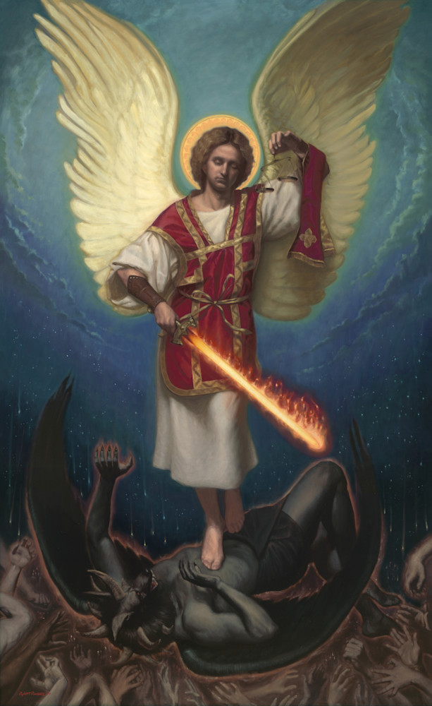 St. Michael The Archangel Art | Stabat Mater Foundation 