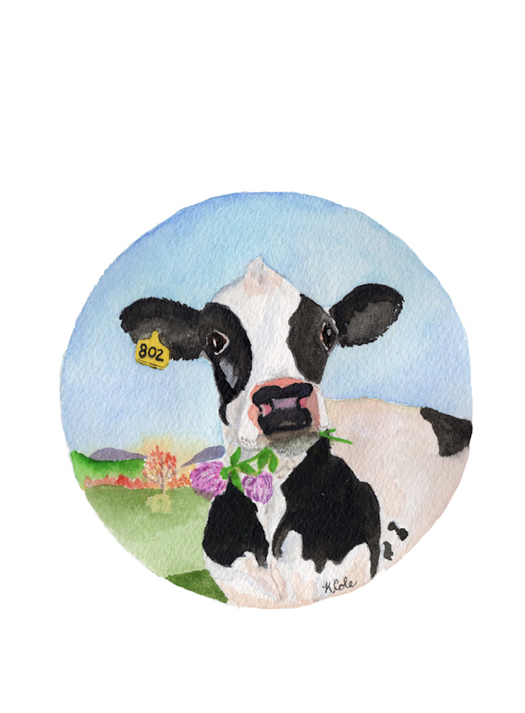 Cow 802 Art | Cole Farmhouse Art