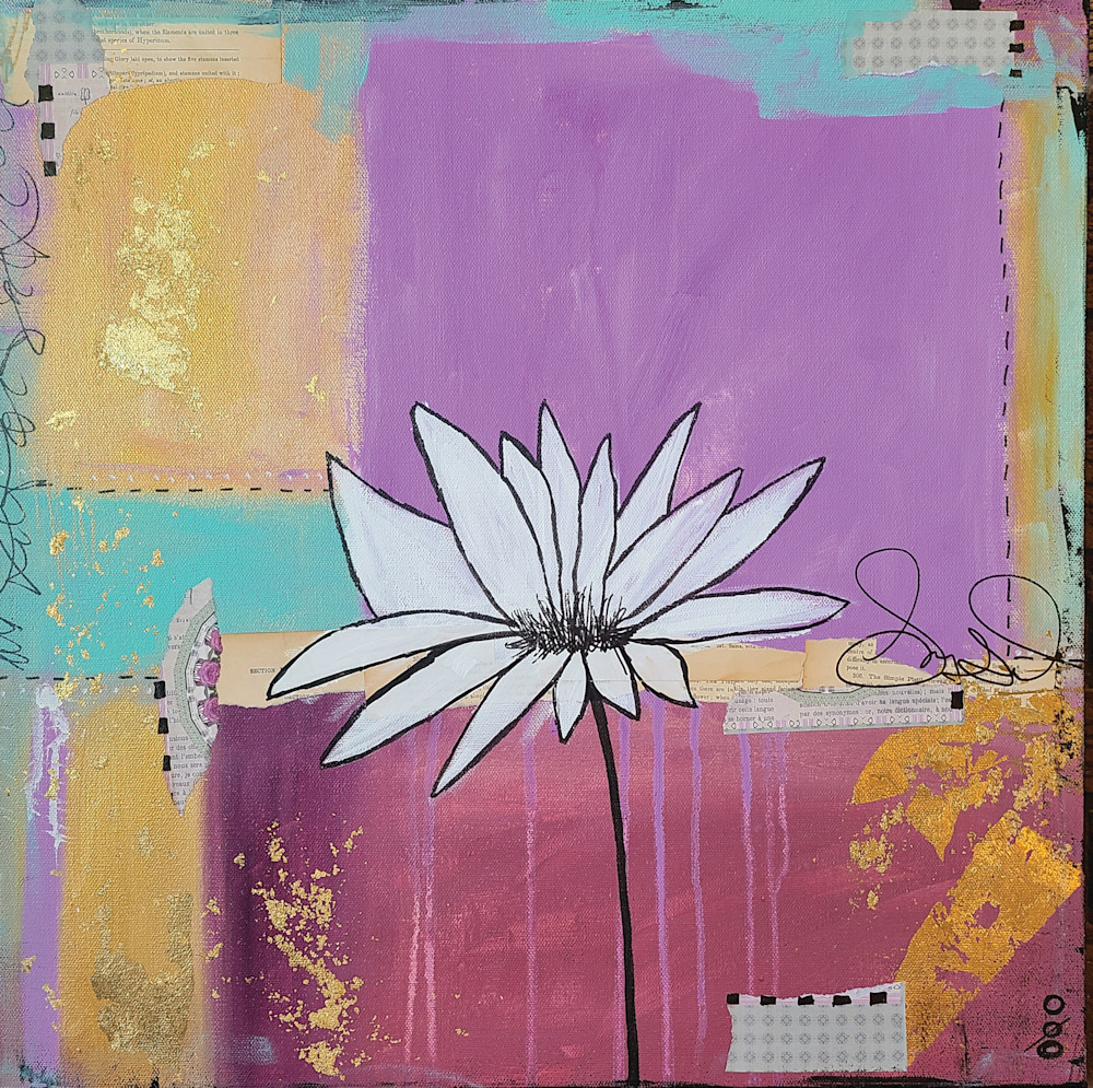 Dahlia Ii Art | Vintage Gypsy Art