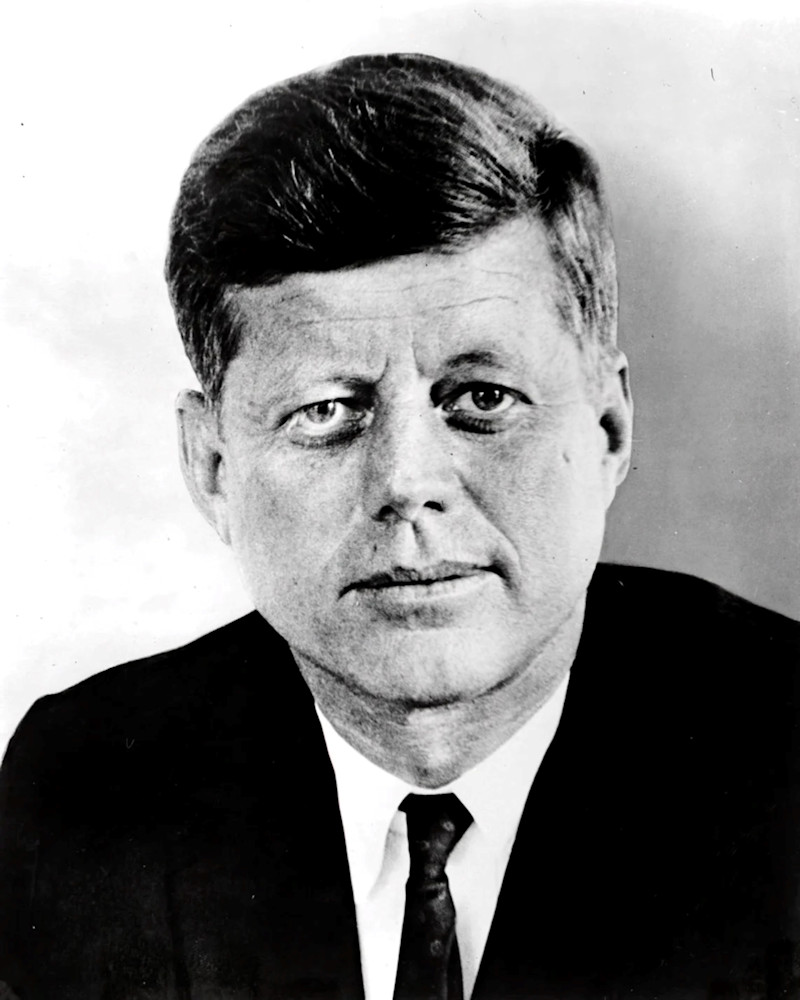 John F. Kennedy Photo Reproduction Art | Benjamin Art Etc