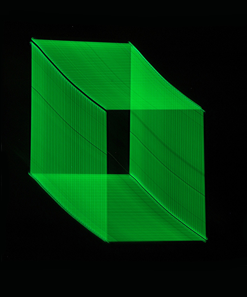Green Neon Light Painting #2 Art | David Louis Klein