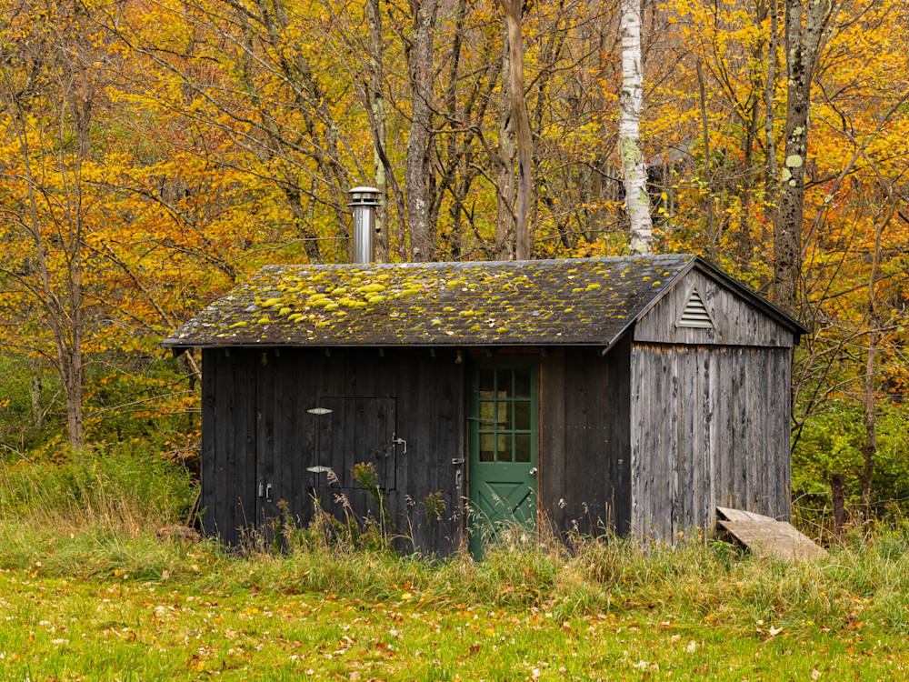 Fall Shack, Vermont Art | Leiken Photography