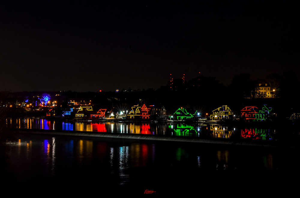 Boat House Row Holidays Photography Art | BSTING PHOTOGRAPHIC STUDIOS LLC