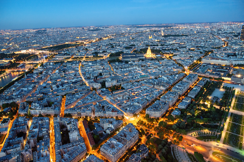 Sparkling City of Lights, Paris