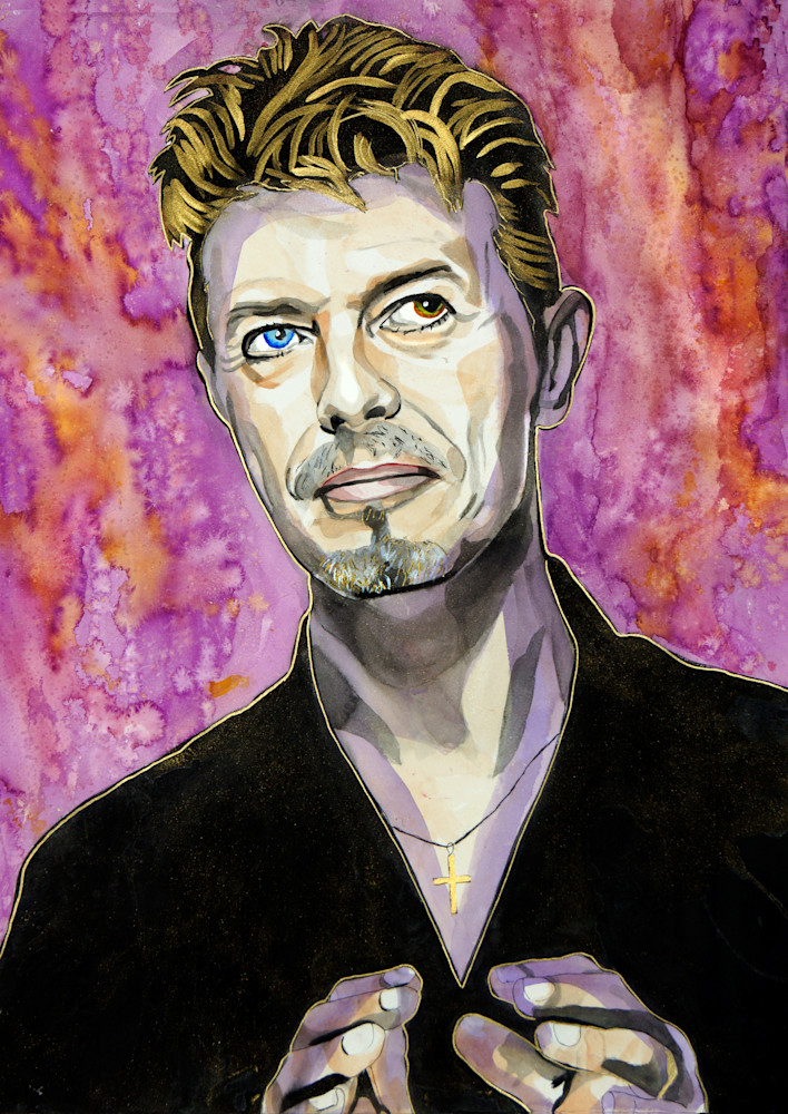 David Bowie Lf Art | William K. Stidham - heART Art