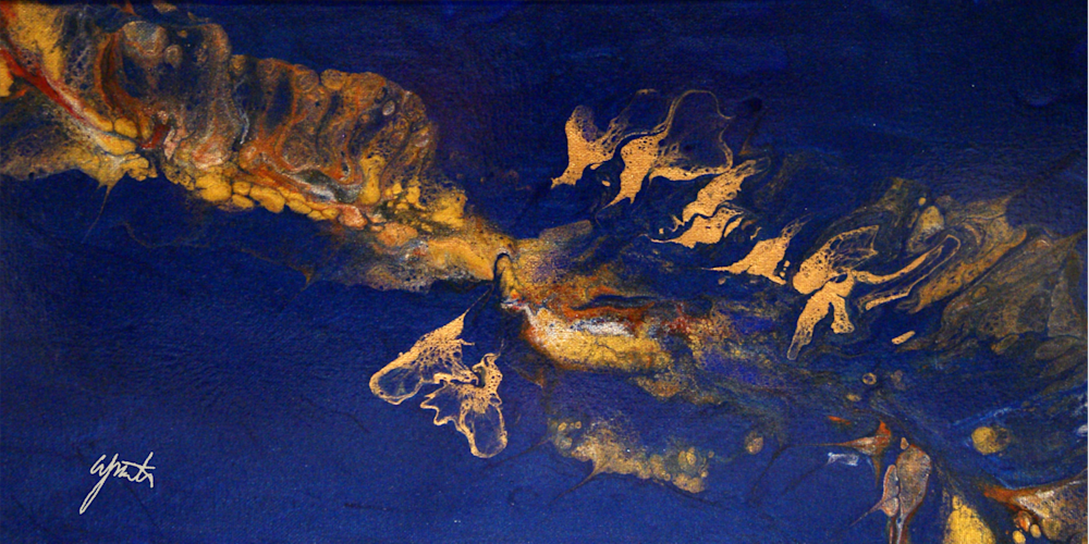 Cobalt Fire Art | Bill Mathis Art