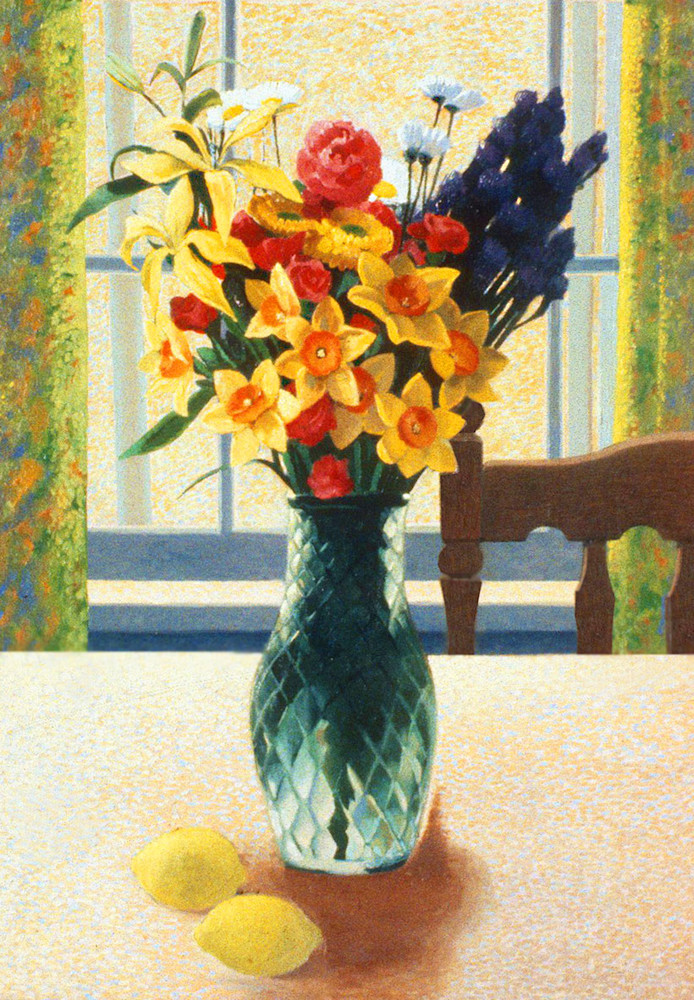 Daffodils Still Life (Impression) Art | Alan Falk Art