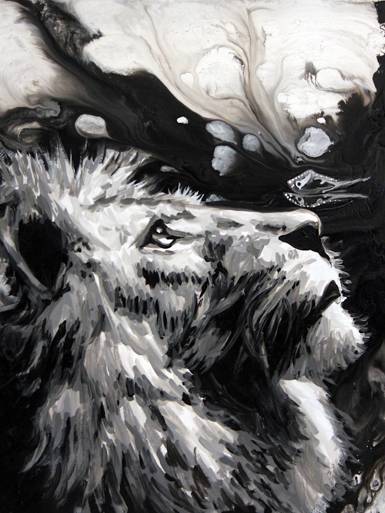 Img 0245 Lion And Butterfly Art | Ocean Clark Art