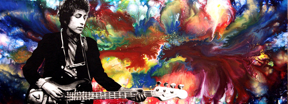 Bob Dylan 48x18 Img 7327 Art | Ocean Clark Art