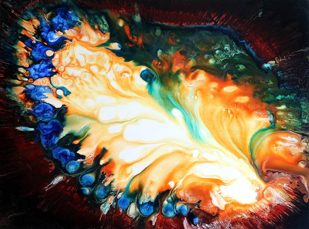 Abstract Feather 14x18 Img 3834 Art | Ocean Clark Art