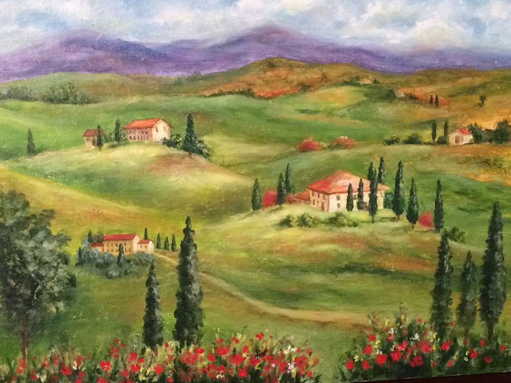 Tuscany Valley Art | Arlene Newman Designs