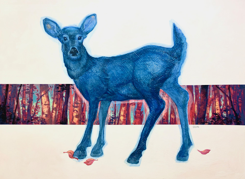 Blue Deer Art | Lester Coloma Art