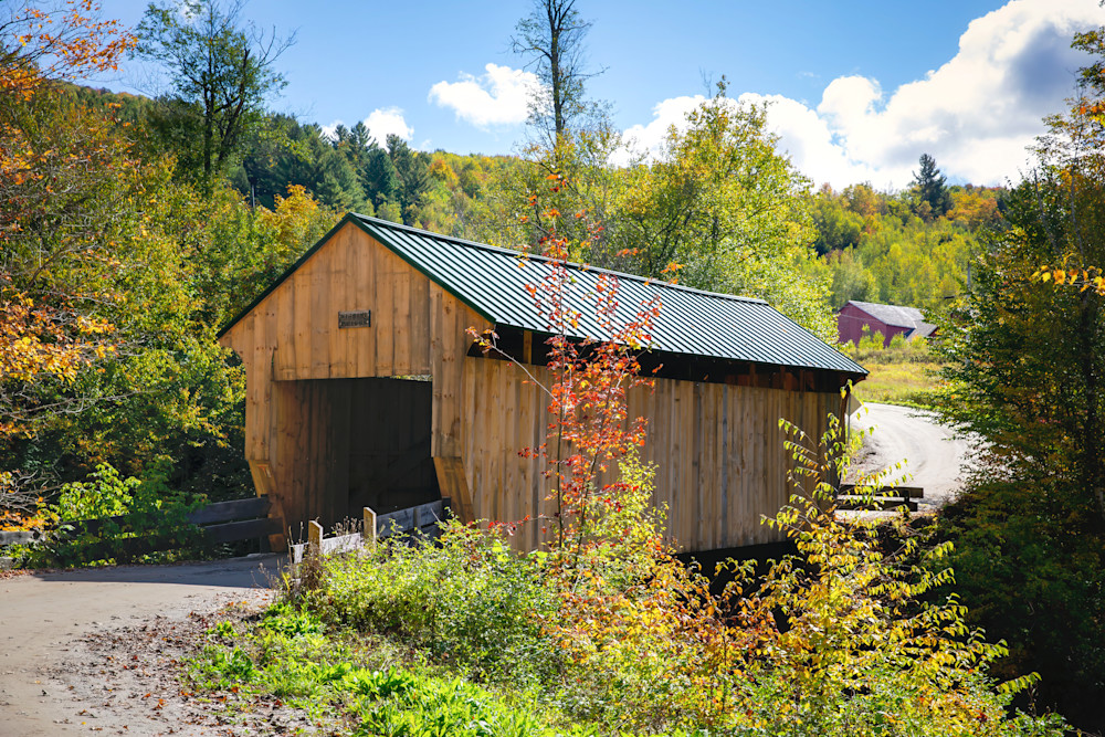 Kissin Or Jaynes Covered Bridge Photography Art | Anne Majusiak Photography