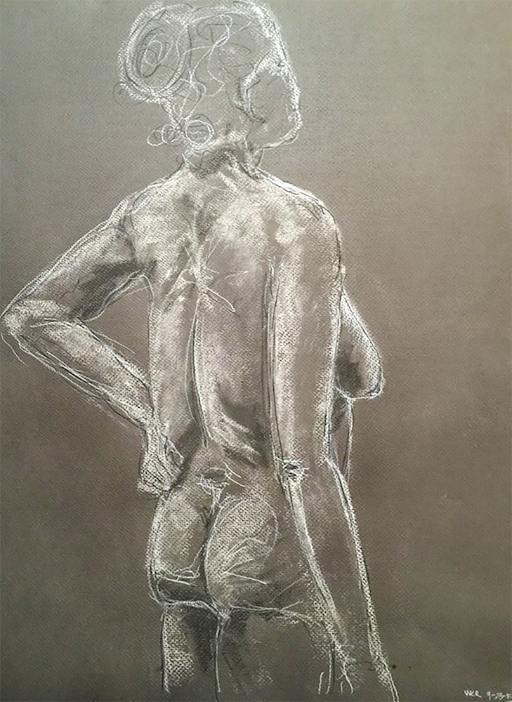 Standing Nude 1 Art | William Reed Artist