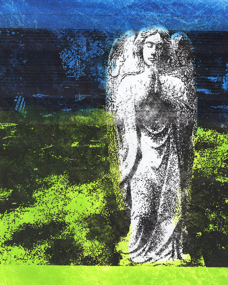Angel Of Woodland 2 Art | Mark Rushton