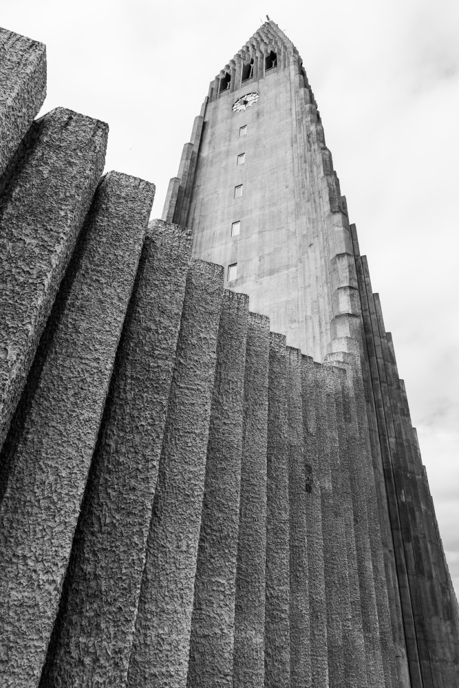 Hallgrimskirkja Church, Iceland Photography Art | John W. Daily Images